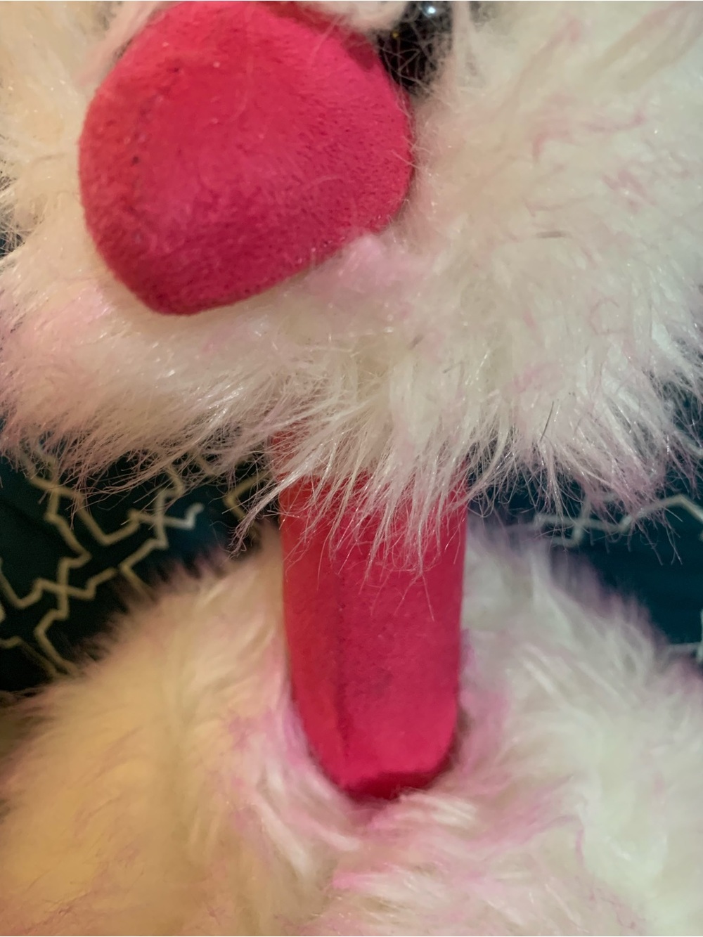JellyCat Retired Raspberry Ripple Pom Pom Ostrich - Picture 6 of 7